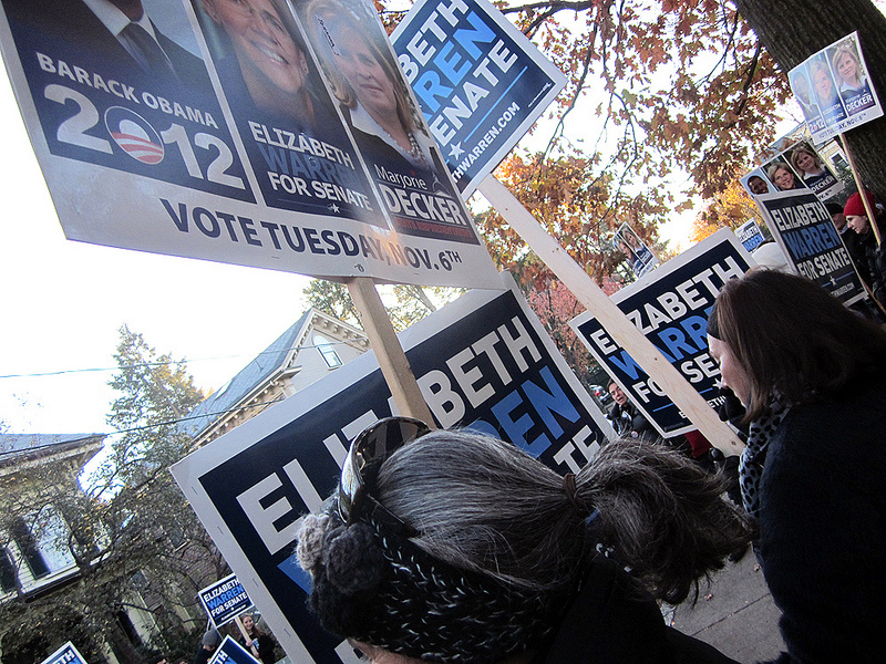 Cambridge, MA votes, Nov 2012. Photo credit: Flickr Creative Commons/ PixbyMaia