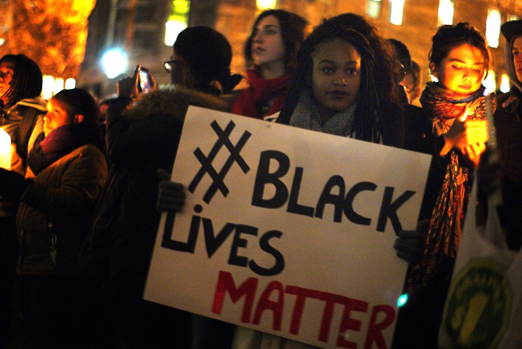 Black Lives Matter. Photo credit: Flickr Creative Commons/ Gerry Lauzon